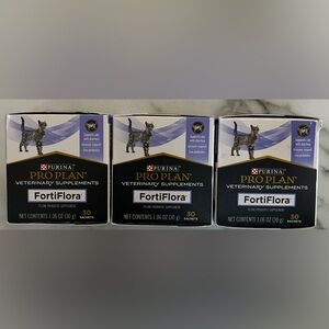 Purina Pro Plan FortiFlora Feline 30 Sachets x 3 Boxes